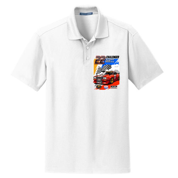 Chalenger Super Car Racing Dry Zone Grid Polo