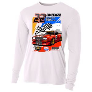 Chalenger Super Car Racing Cooling Performance Long Sleeve Crew