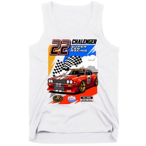 Chalenger Super Car Racing Tank Top