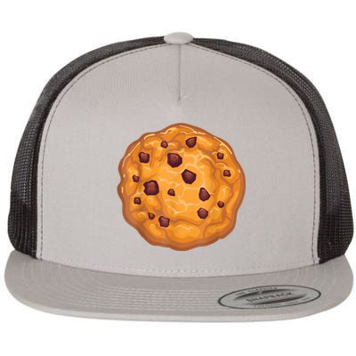 Cookie Shirt Chocolate Chip Cookie Costume Shirt Flat Bill Trucker Hat