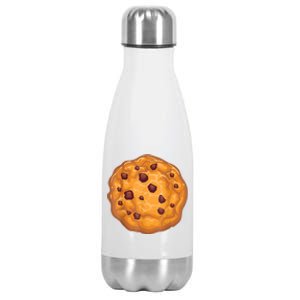 Cookie Shirt Chocolate Chip Cookie Costume Shirt Stainless Steel Insulated Water Bottle