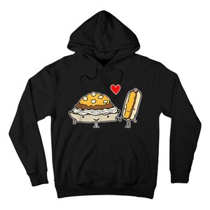 Cincinnati Style Chili 3 Way And Cheese Coney Hoodie