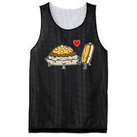 Cincinnati Style Chili 3 Way And Cheese Coney Mesh Reversible Basketball Jersey Tank