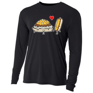 Cincinnati Style Chili 3 Way And Cheese Coney Cooling Performance Long Sleeve Crew