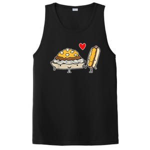 Cincinnati Style Chili 3 Way And Cheese Coney PosiCharge Competitor Tank