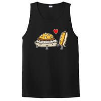 Cincinnati Style Chili 3 Way And Cheese Coney PosiCharge Competitor Tank