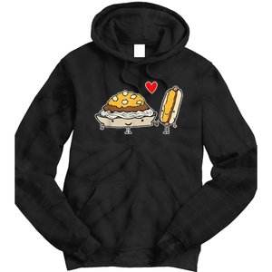 Cincinnati Style Chili 3 Way And Cheese Coney Tie Dye Hoodie