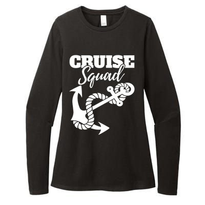 Cruise Squad Cruise Ship For Family Friends Gift Womens CVC Long Sleeve Shirt