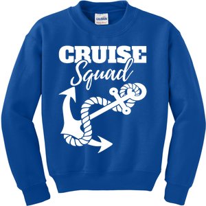 Cruise Squad Cruise Ship For Family Friends Gift Kids Sweatshirt