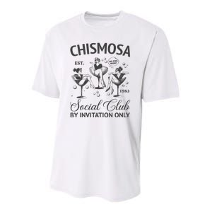 Chismosa Social Club Latina Mexicana Funny Hispanic Women Youth Performance Sprint T-Shirt