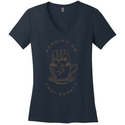 Chai Supply Women's V-Neck T-Shirt