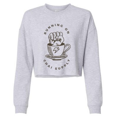 Chai Supply Cropped Pullover Crew