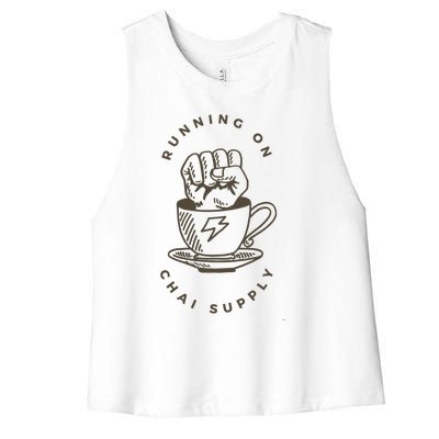 Chai Supply Women's Racerback Cropped Tank