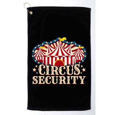 Circus Security Golf Towel