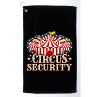 Circus Security Golf Towel