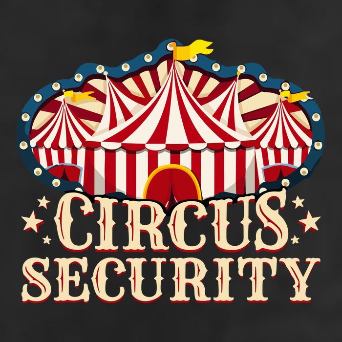 Circus Security Golf Towel