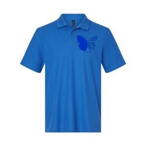 Cute Spanish Christian Bible Verse Religious Butterfly Gift Softstyle Adult Sport Polo