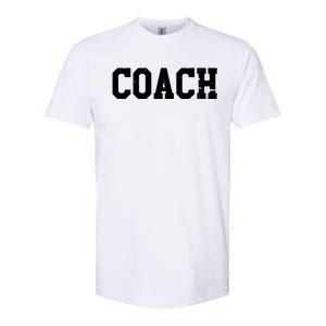 Coach Sports Coaches Thank You Gift Softstyle® CVC T-Shirt