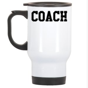 Coach Sports Coaches Thank You Gift Stainless Steel Travel Mug