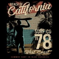 California Surf Cooling Performance Crew T-Shirt