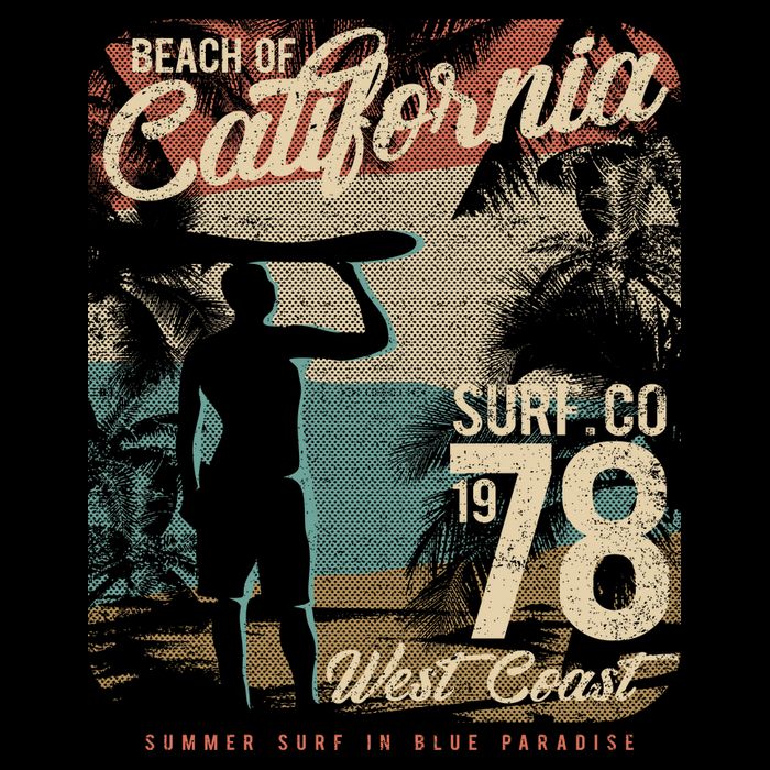 California Surf Cooling Performance Crew T-Shirt