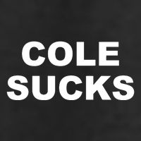 Cole Sucks Golf Towel