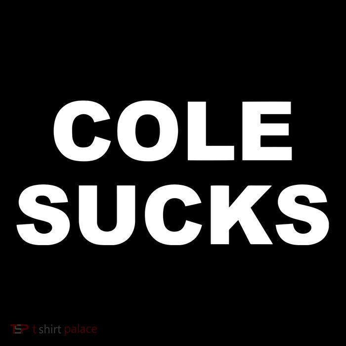 Cole Sucks Zip Tote Bag