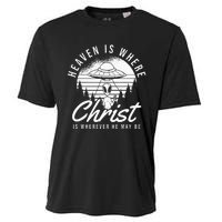 Christianity Spaceship Catholic Bible Christian Alien Jesus Cooling Performance Crew T-Shirt