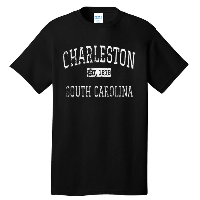 Charleston South Carolina SC Vintage Tall T-Shirt