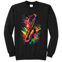 Colorful Saxophone Sweatshirt