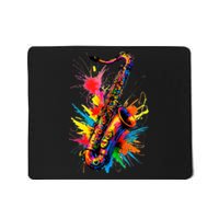 Colorful Saxophone Mousepad