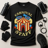 Carnival Staff Circus Event Security Ringmaster Lover Gift Cooling Performance Crew T-Shirt