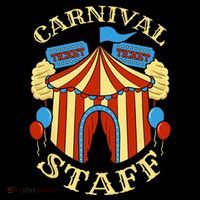 Carnival Staff Circus Event Security Ringmaster Lover Gift Premium T-Shirt