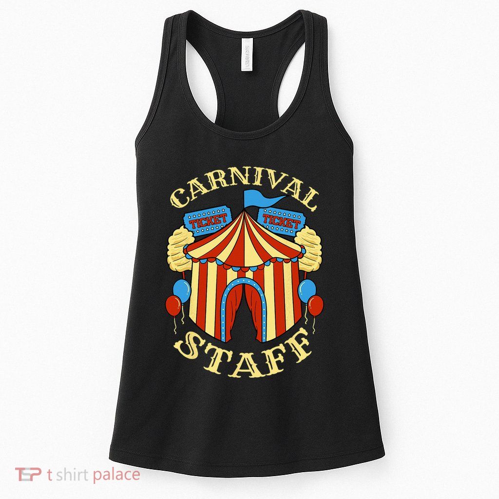 Carnival Staff Circus Event Security Ringmaster Lover Gift Womens Tank Top