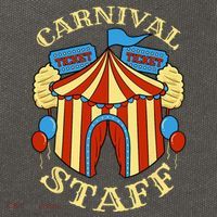Carnival Staff Circus Event Security Ringmaster Lover Gift Cotton Canvas Backpack
