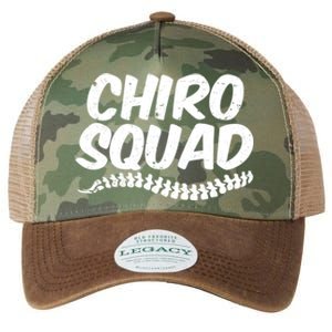 Chiro Squad Chiropractic Funny Chiropractor Novelty Humor Cool Gift Legacy Tie Dye Trucker Hat