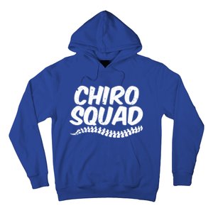 Chiro Squad Chiropractic Funny Chiropractor Novelty Humor Cool Gift Hoodie