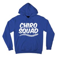 Chiro Squad Chiropractic Funny Chiropractor Novelty Humor Cool Gift Hoodie