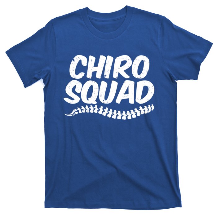 Chiro Squad Chiropractic Funny Chiropractor Novelty Humor Cool Gift T-Shirt