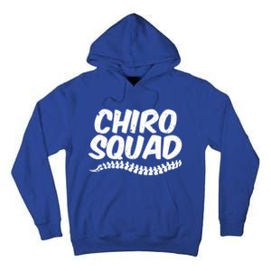 Chiro Squad Chiropractic Funny Chiropractor Novelty Humor Cool Gift Tall Hoodie