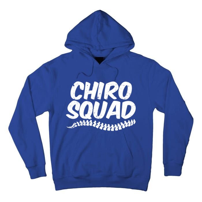 Chiro Squad Chiropractic Funny Chiropractor Novelty Humor Cool Gift Tall Hoodie