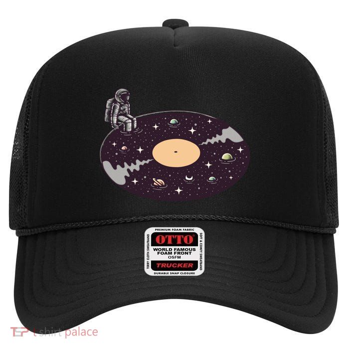 Cosmic Sound High Crown Mesh Back Trucker Hat