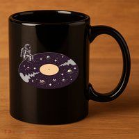 Cosmic Sound 11oz C Handle Ceramic Mug