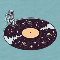 Cosmic Sound Sueded Cloud Jersey T-Shirt