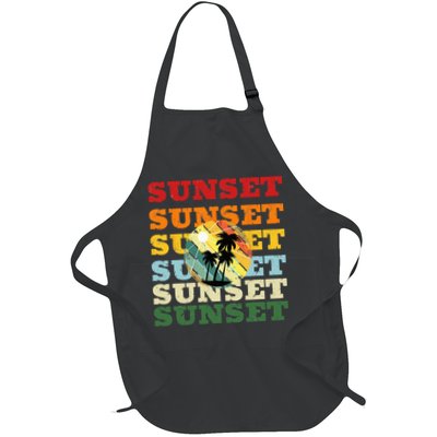 Cool Summer Casual Graphic Tee Retro Summer Apron