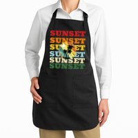 Cool Summer Casual Graphic Tee Retro Summer Apron