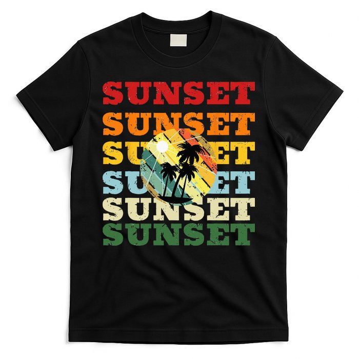 Cool Summer Casual Graphic Tee Retro Summer T-Shirt