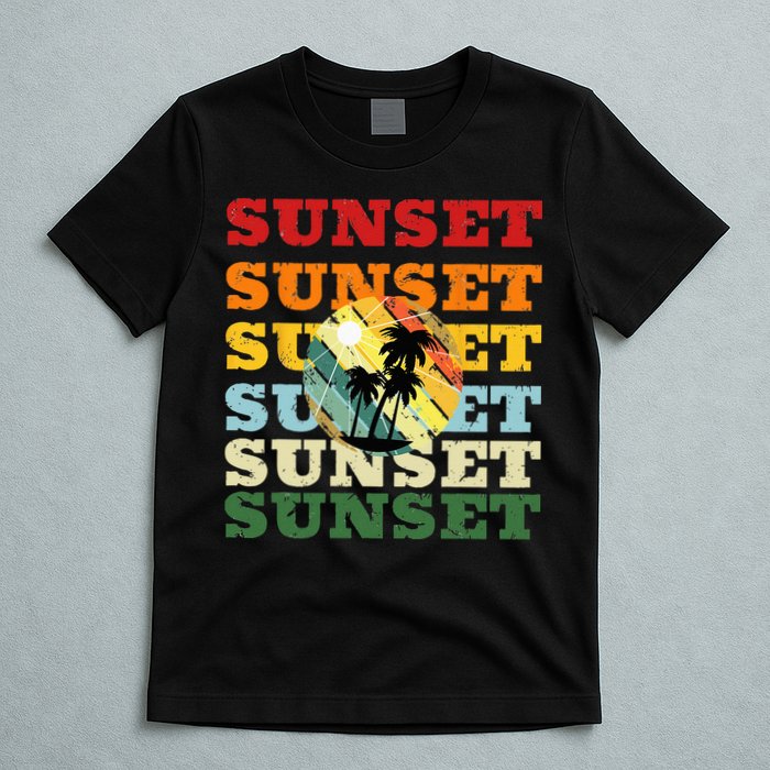 Cool Summer Casual Graphic Tee Retro Summer T-Shirt