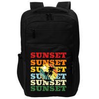 Cool Summer Casual Graphic Tee Retro Summer Impact Tech Backpack