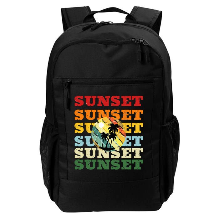 Cool Summer Casual Graphic Tee Retro Summer Backpack